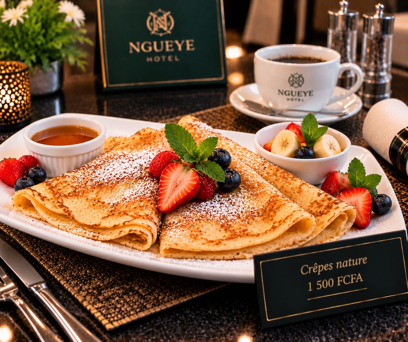 Crêpes nature